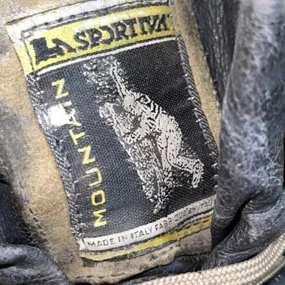 La Sportiva Makalu Mountaineering Ankle Boot Suede Lace up Men's Sz 43.5/US 10.5 - Picture 8 of 10